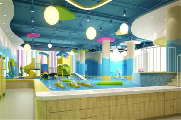 月藍(lán)灣嬰兒游泳館