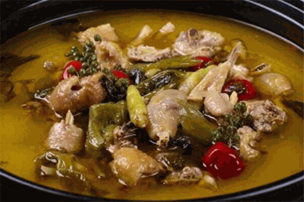 七水苗家酸菜雞