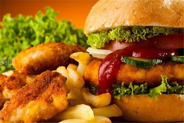 食德堡炸雞漢堡