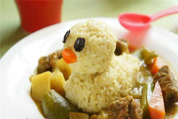 大黃鴨黃金咖喱飯