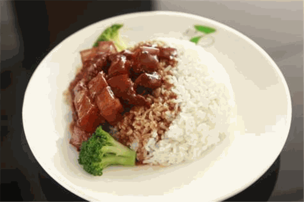 雙連鹵肉飯