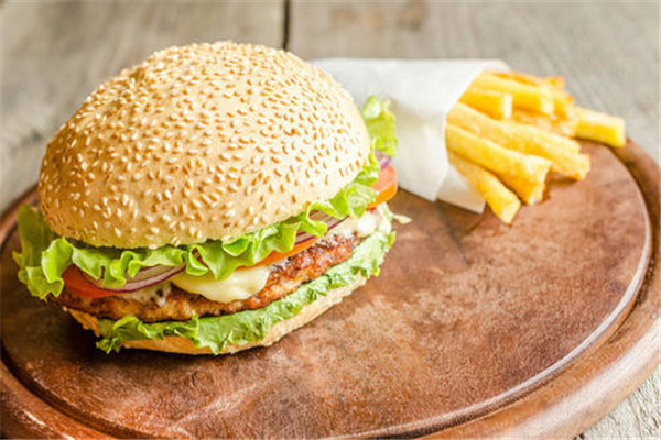 嘻哈雞車烤雞漢堡