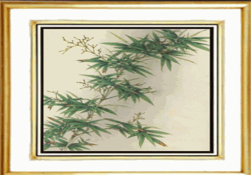 宮廷國繡布藝畫