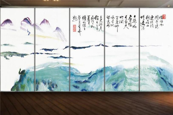 冰石全景畫(huà)