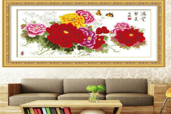 滿(mǎn)堂紅十字繡