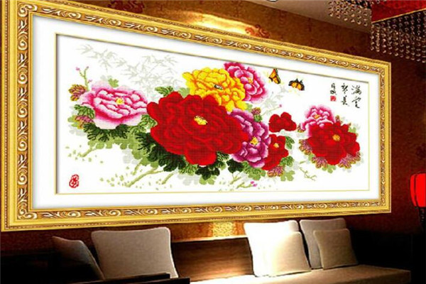 滿(mǎn)堂紅十字繡