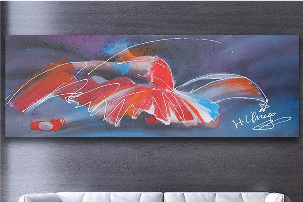 祥云乘風(fēng)全景畫