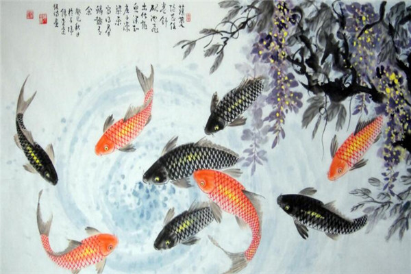 德藝雙馨全景畫