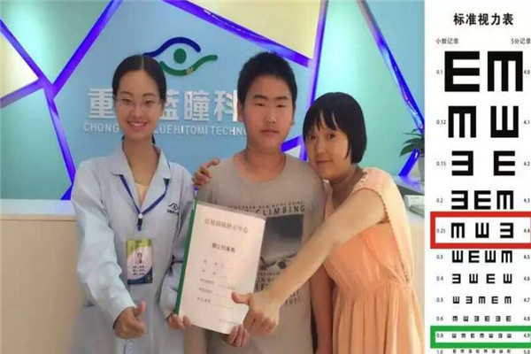 藍瞳視力恢復(fù)