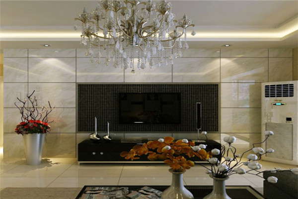 居尚玻璃背景墻