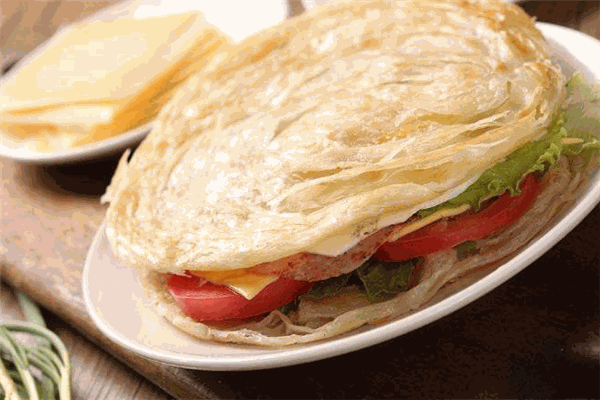 值得一嘗奶茶手抓餅