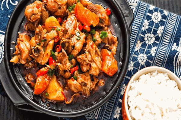 焗十三老湯雞肉泡餅