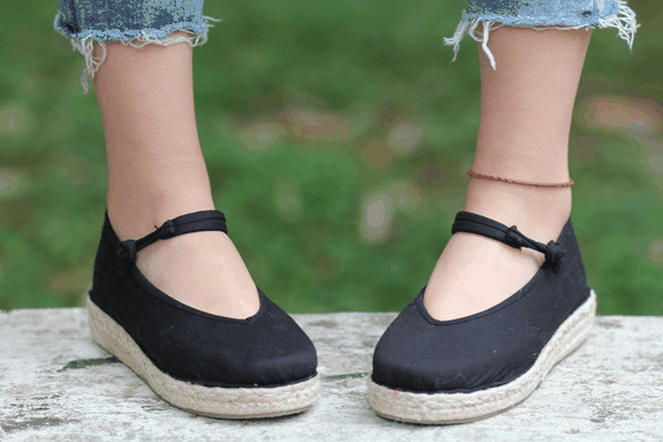 百納錦繡手工布鞋