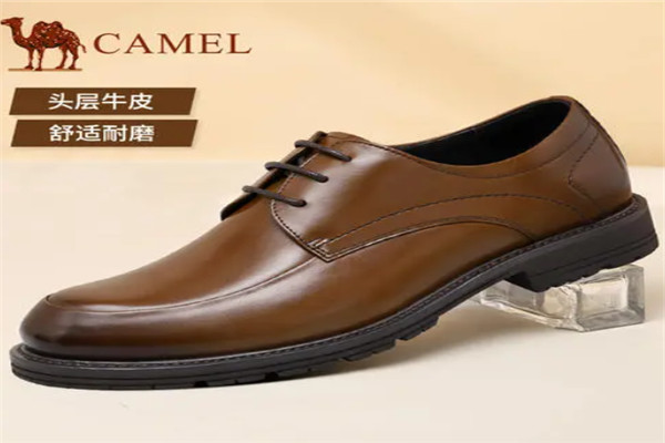 駱駝皮鞋