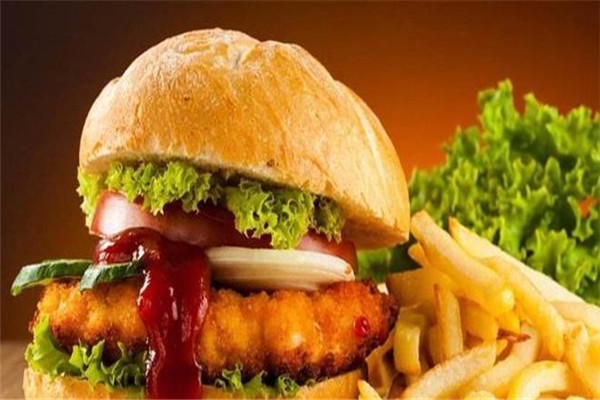 士百士漢堡奶茶