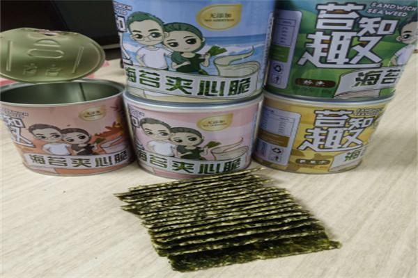 苔知趣夾心海苔