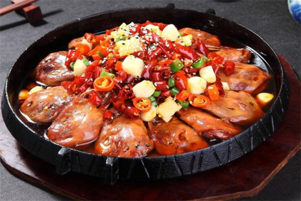 金順禧干鍋辣鴨頭