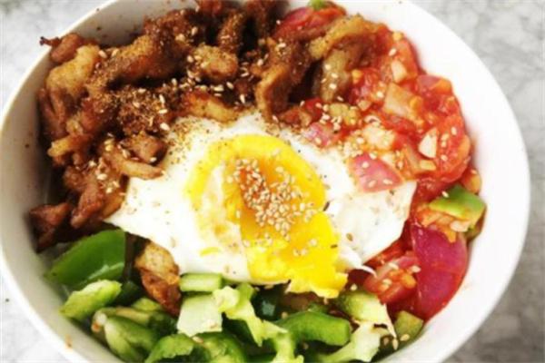 快吉客烤肉拌飯