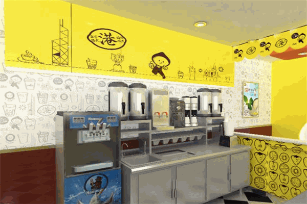 檸檬工坊港式奶茶飲品