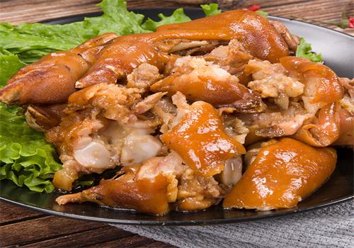 胡焦火熟食豬蹄