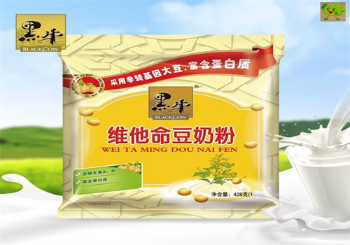黑牛豆奶粉