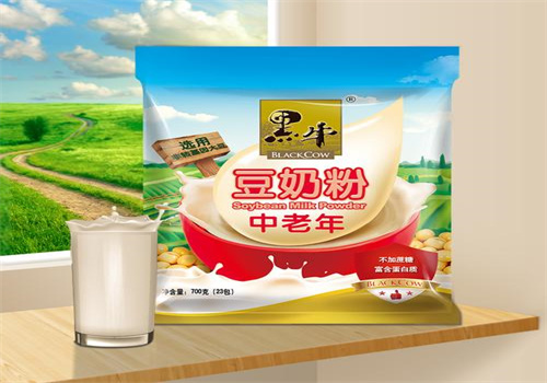 黑牛豆奶粉