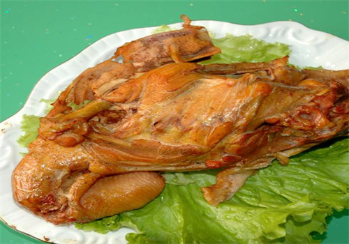 褚城龍府烤雞架子