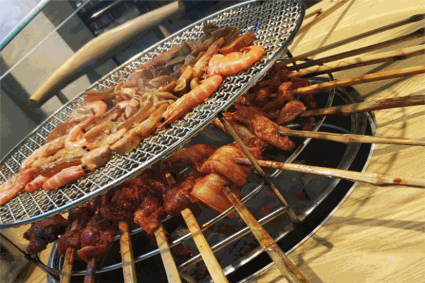 大竹簽燒烤