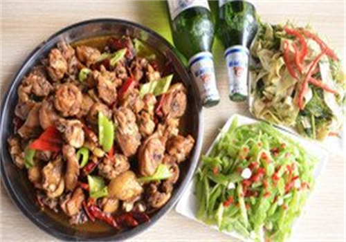 張記美味思大盤雞