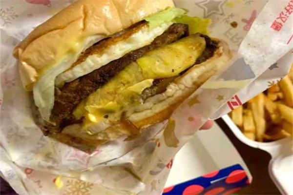 沙朗阿甘鮮肉漢堡