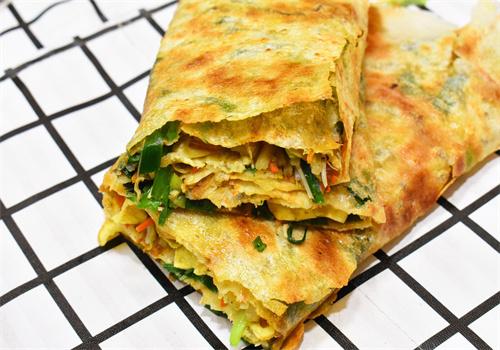 嘎嘣脆菜煎餅