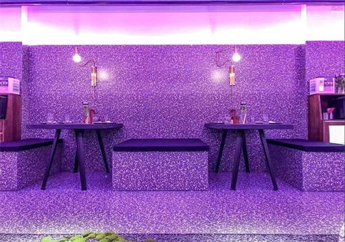 紫色餐廳