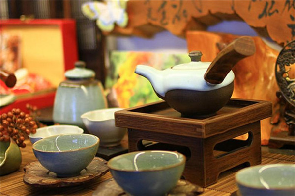 根雕茶桌茶館