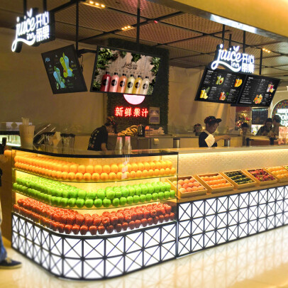 開(kāi)心麗果鮮榨果汁吧加盟