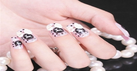 藍(lán)精靈美甲